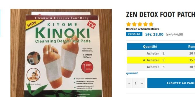 Zen Detox Foot Patch