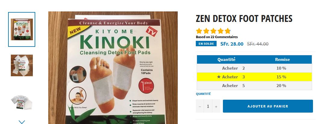 Zen Detox Foot Patch