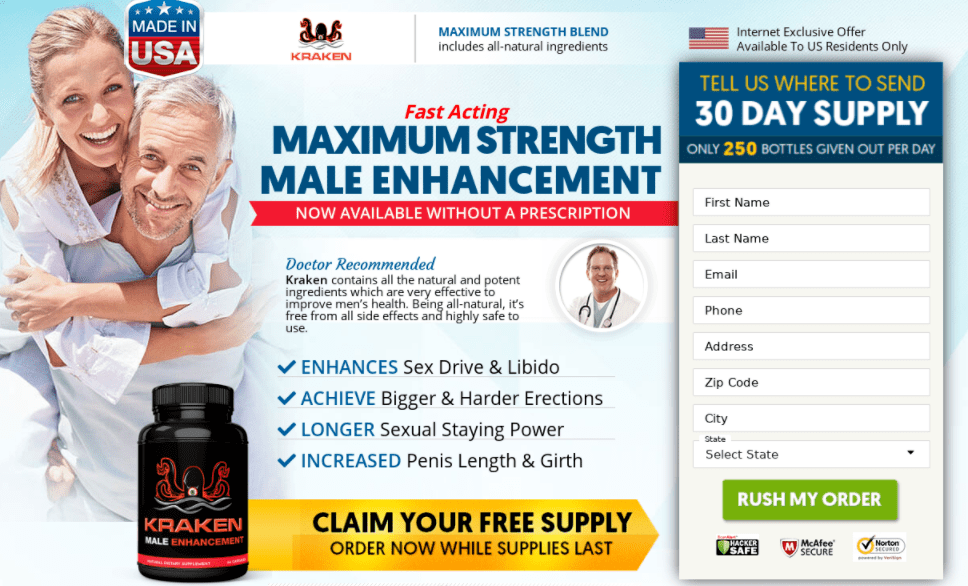 Kraken Male Enhancement Pills