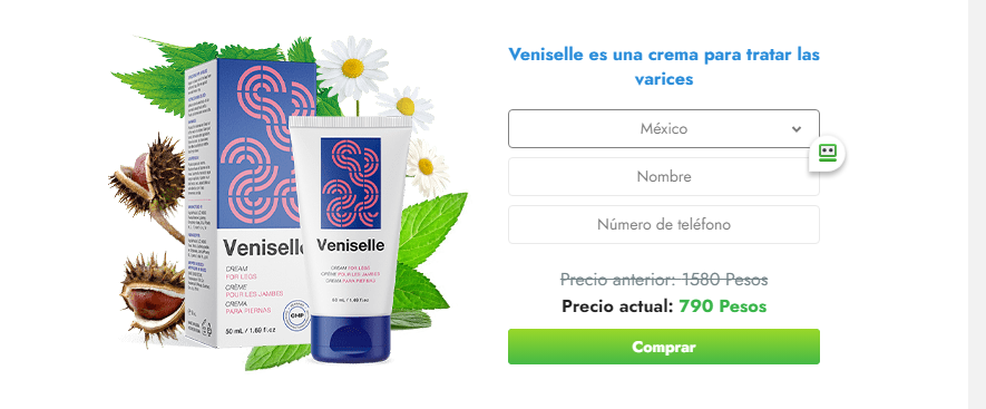 Veniselle Crema Varices Opiniones