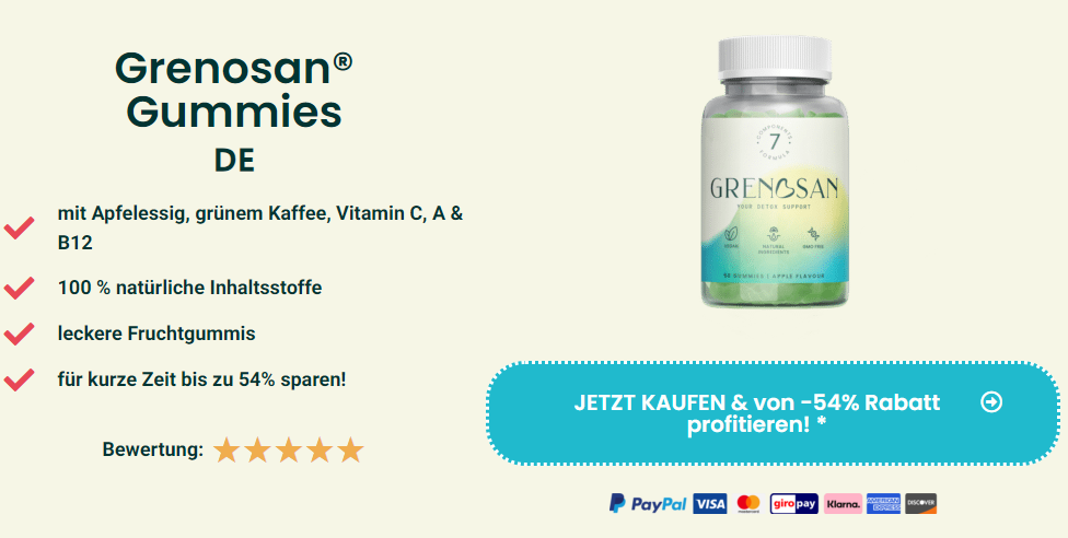 Grenosan Detox Gummies