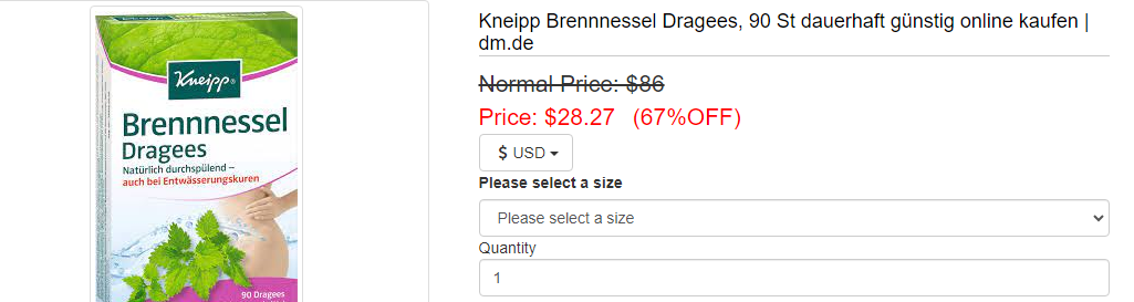 Brennnessel Kapseln
