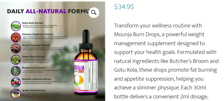 Customer Review Mounja Pure Consumer Reports Mounja Burn Reviews:- Help To Boost Metabolism For Weight Loss
