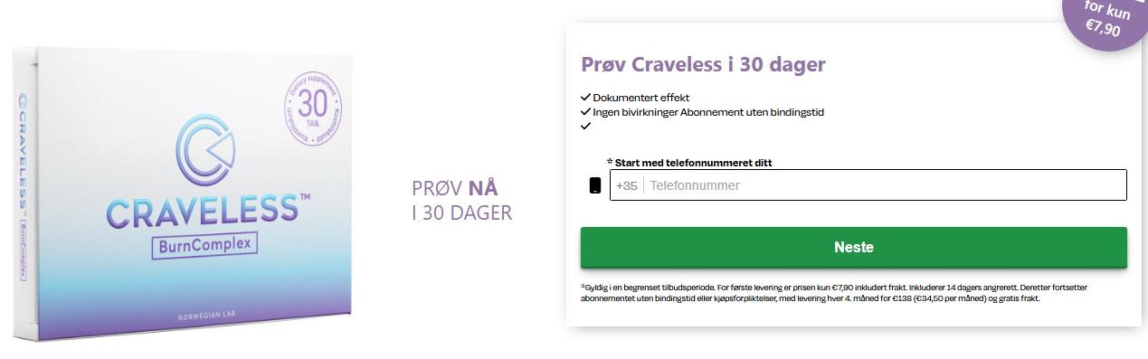 Craveless Anmeldelser