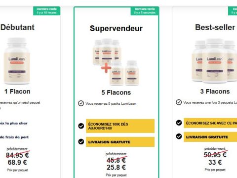 LumiLean Prix