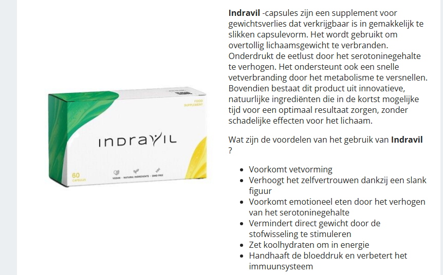 Indravil Beoordelingen