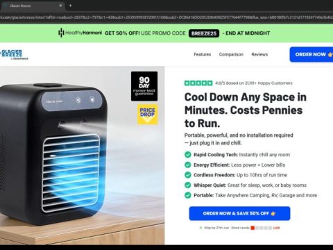 glacier breeze portable ac
