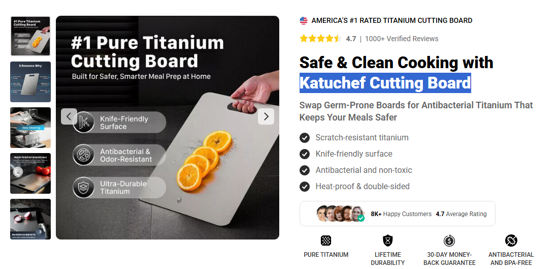 Katuchef Cutting Board