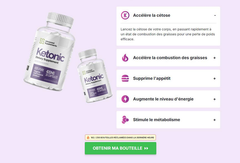 Ketonic Keto avis