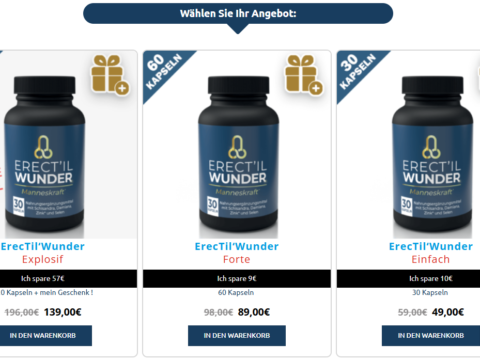 Erect’il Wunder Erfahrungen