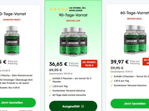 Libogenix Kapseln Kaufen