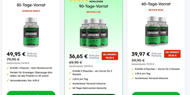 Libogenix Kapseln Kaufen
