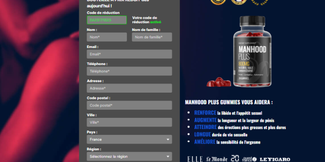 ManHood Plus Gummies Avis